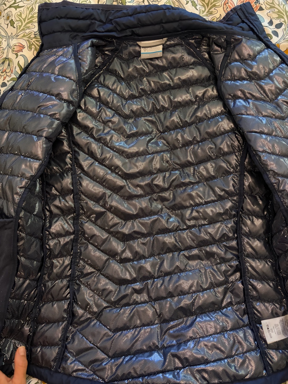Columbia Navy Packable Quilted Puffer Jacket - Picture 5 of 8